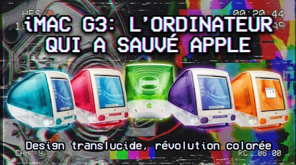 iMac G3 : l'ordinateur translucide qui valait 1 299 $ et qui a sauvé Apple de la faillite